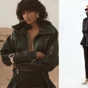 SAME The Leather Parka